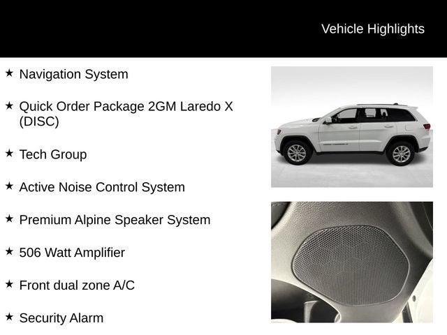 2022 Jeep Grand Cherokee WK Laredo X 4x4