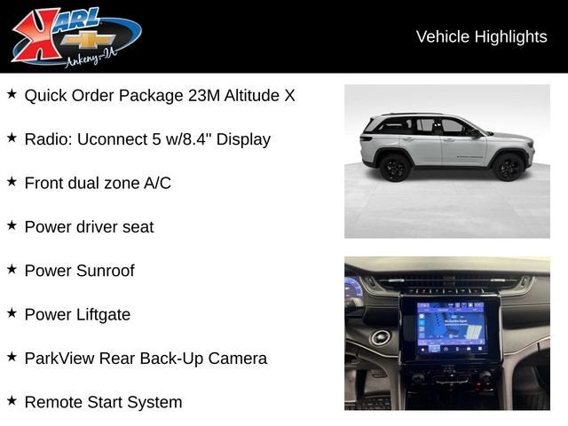 2024 Jeep Grand Cherokee Altitude X 4x4