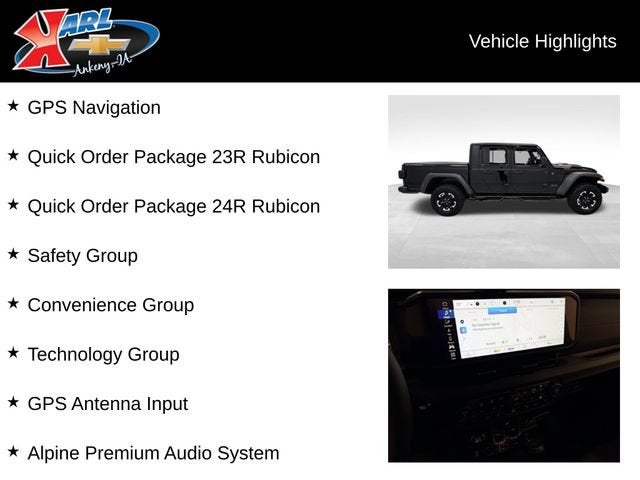 2024 Jeep Gladiator Rubicon