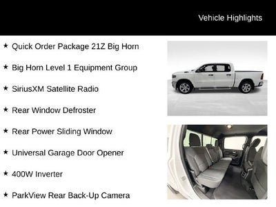 2026 RAM 1500 Big Horn Crew Cab 4x4 5'7" Box