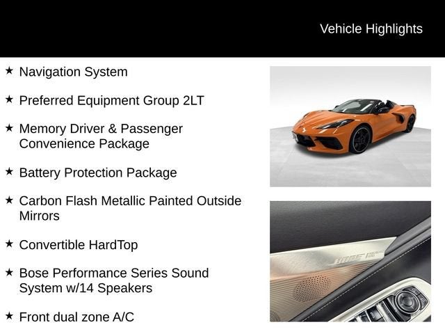 2023 Chevrolet Corvette Stingray 2LT