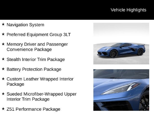 2027 Chevrolet Corvette Stingray 3LT