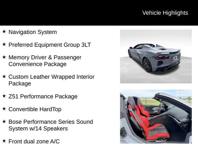 2024 Chevrolet Corvette Stingray 3LT
