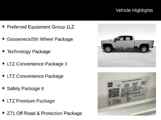 2022 Chevrolet Silverado 2500 HD LTZ