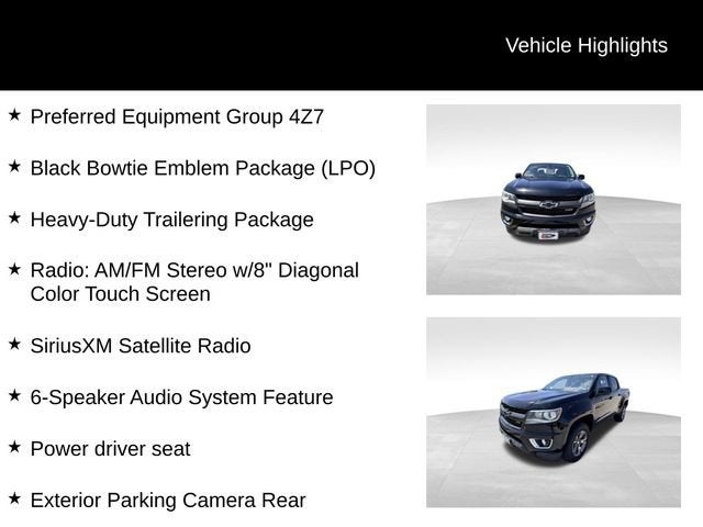 2018 Chevrolet Colorado 4WD Z71