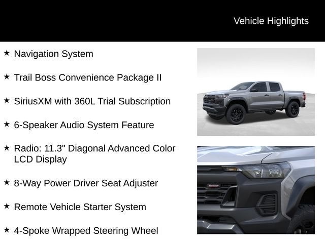 2026 Chevrolet Colorado Trail Boss