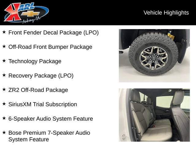 2025 Chevrolet Colorado ZR2