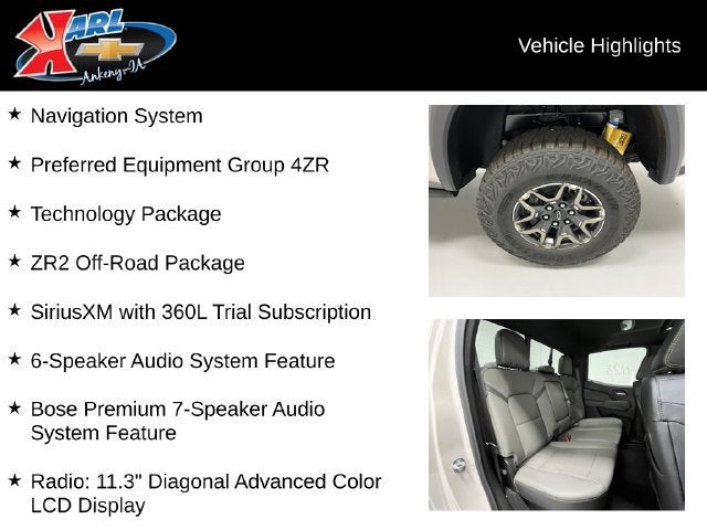 2026 Chevrolet Colorado ZR2