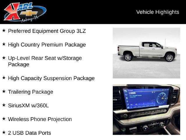 2022 Chevrolet Silverado 1500 High Country