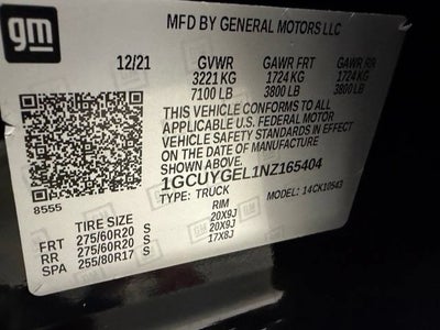 2022 Chevrolet Silverado 1500 LTD LTZ