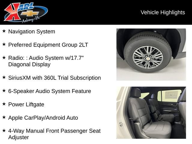 2026 Chevrolet Traverse LT