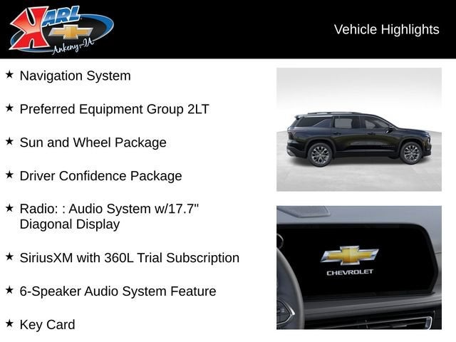 2026 Chevrolet Traverse LT
