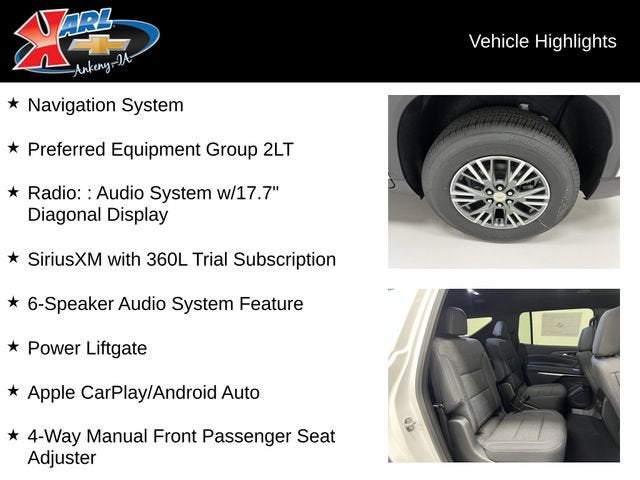 2026 Chevrolet Traverse LT