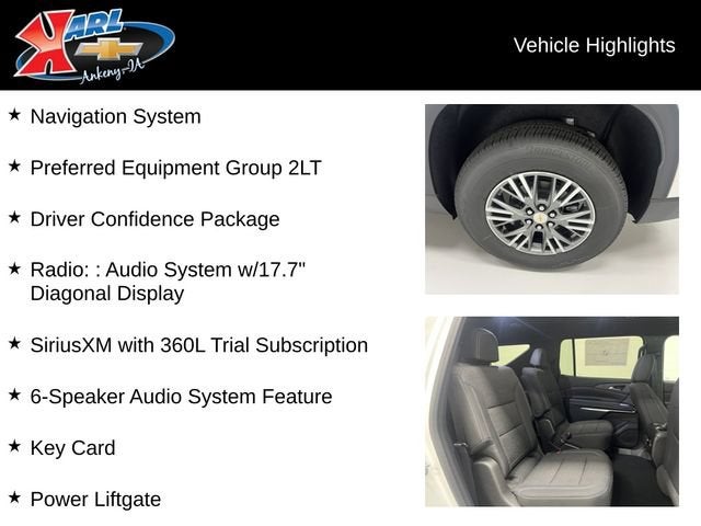 2026 Chevrolet Traverse LT