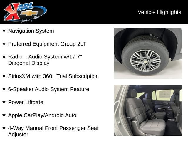 2026 Chevrolet Traverse LT