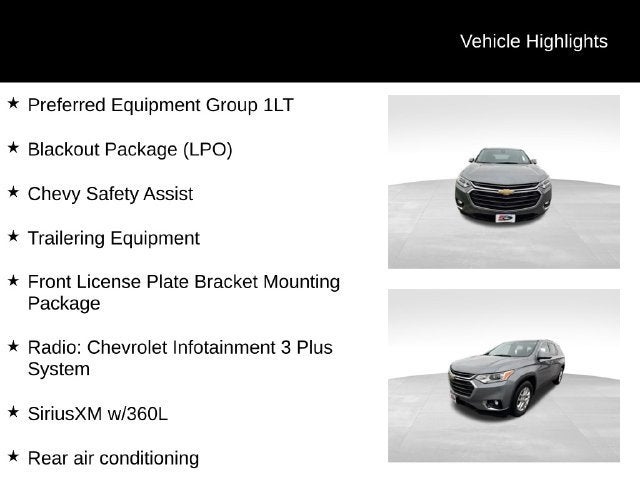 2021 Chevrolet Traverse LT Cloth
