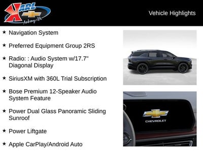 2026 Chevrolet Traverse RS