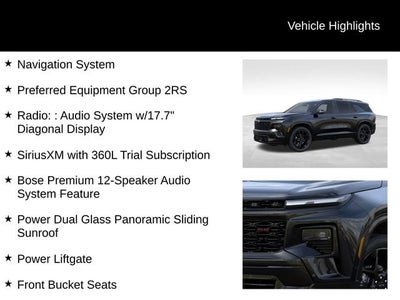 2026 Chevrolet Traverse RS
