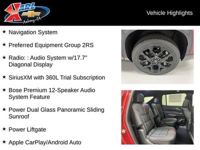 2026 Chevrolet Traverse RS
