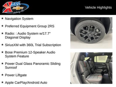 2026 Chevrolet Traverse RS