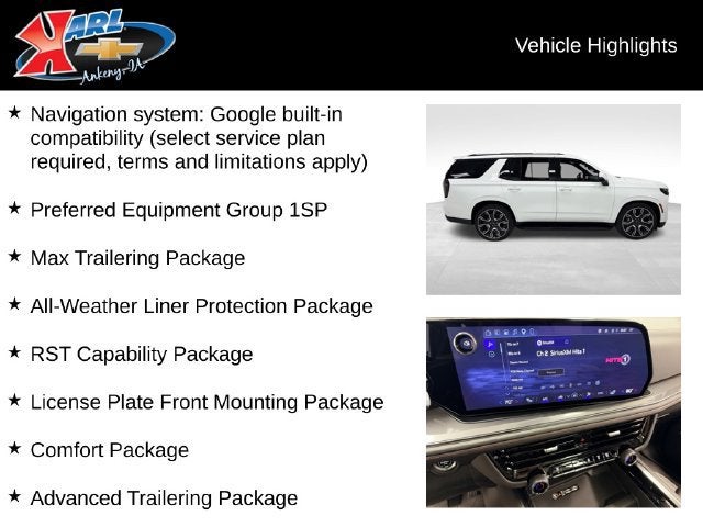 2026 Chevrolet Tahoe RST