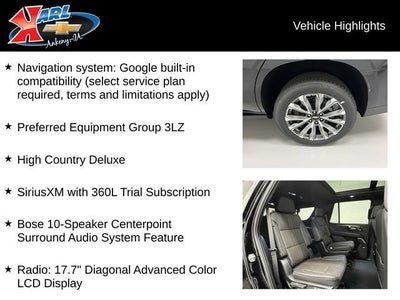 2026 Chevrolet Tahoe High Country