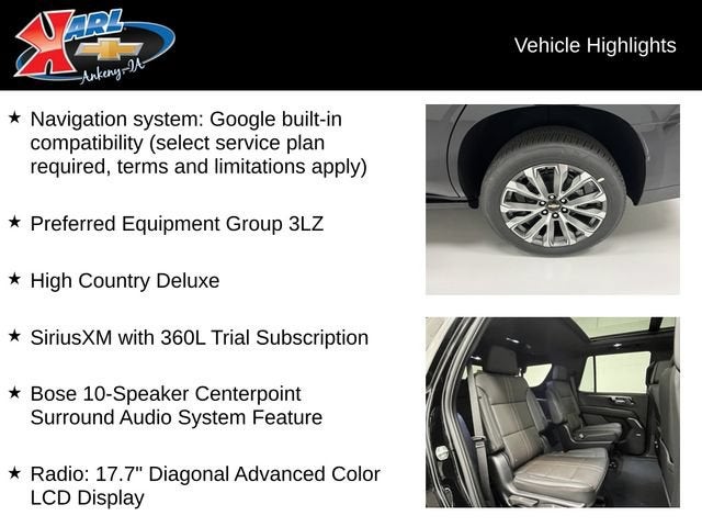 2026 Chevrolet Tahoe High Country