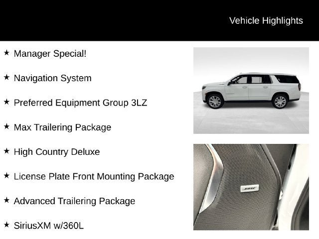 2024 Chevrolet Suburban High Country