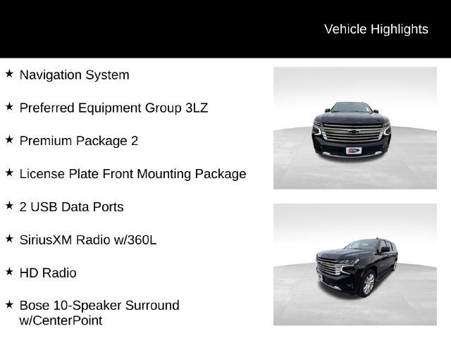 2021 Chevrolet Suburban High Country