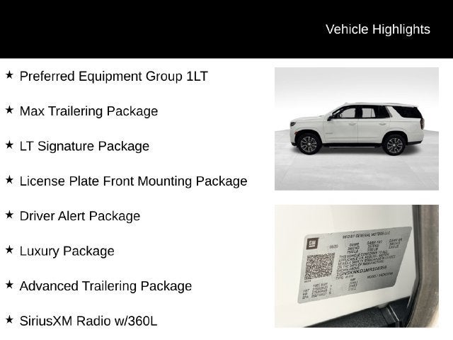 2021 Chevrolet Tahoe LT