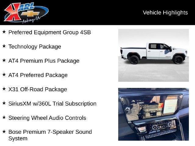 2025 GMC Sierra 2500 HD AT4