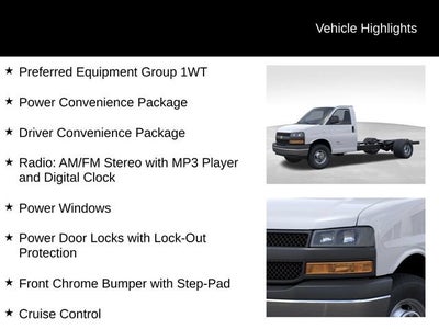 2026 Chevrolet Express Cutaway 3500 1WT