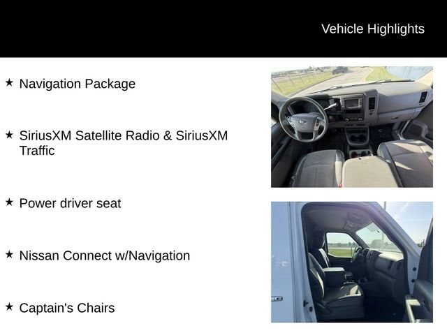 2019 Nissan NV Cargo NV2500 HD SL V6