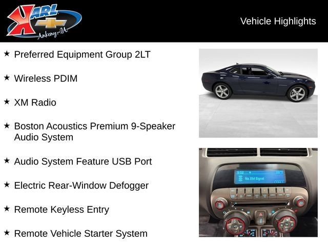 2011 Chevrolet Camaro 2LT