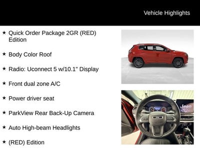 2022 Jeep Compass (RED) Edition 4x4