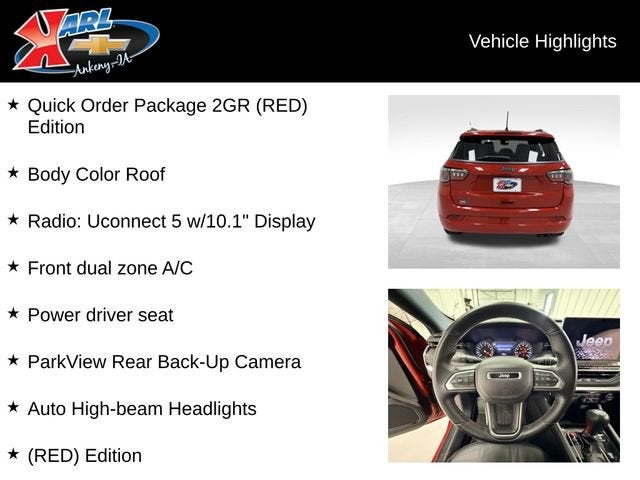 2022 Jeep Compass (RED) Edition 4x4