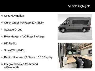 2025 RAM ProMaster Cargo Van SLT+