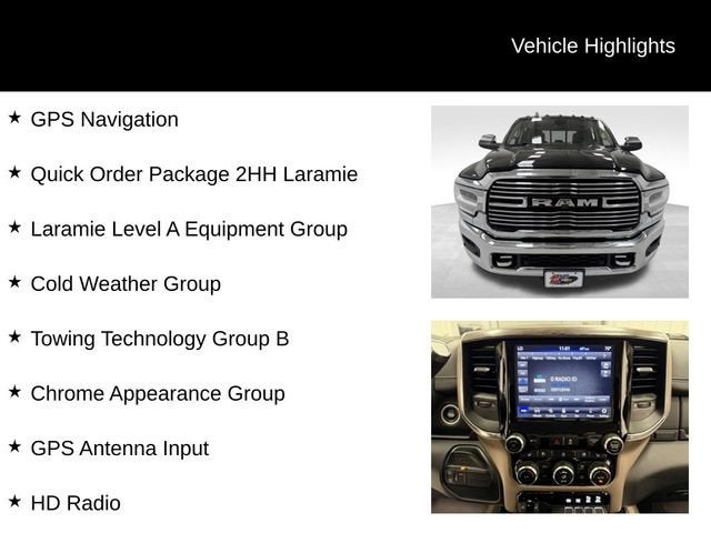2021 RAM 2500 Laramie Crew Cab 4x4 6'4" Box