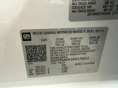 2024 Chevrolet Silverado 1500 WT