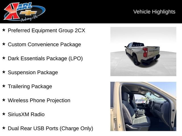 2022 Chevrolet Silverado 1500 Custom Trail Boss