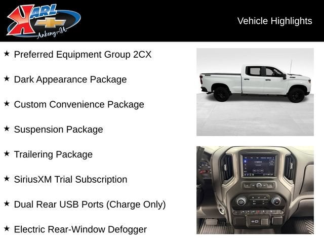 2025 Chevrolet Silverado 1500 Custom Trail Boss