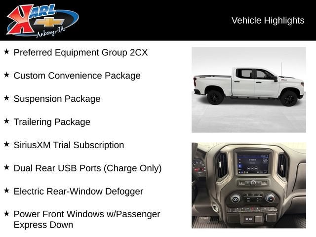2025 Chevrolet Silverado 1500 Custom Trail Boss