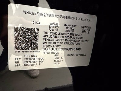 2024 GMC Sierra 1500 AT4