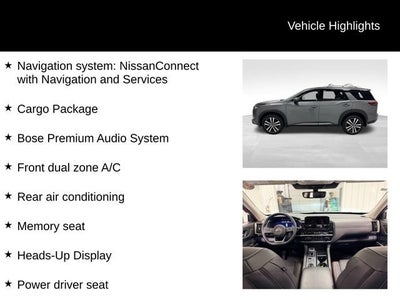 2025 Nissan Pathfinder Platinum