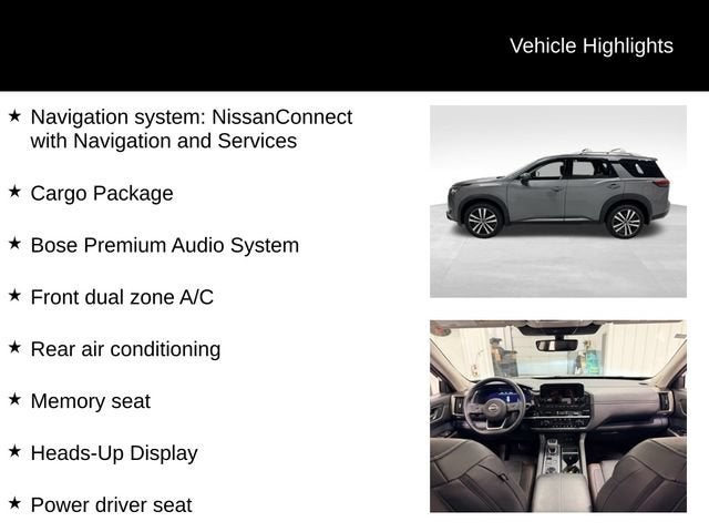 2025 Nissan Pathfinder Platinum