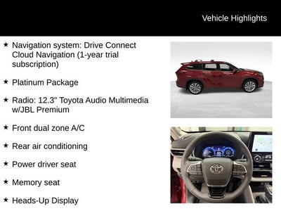 2024 Toyota Highlander Platinum