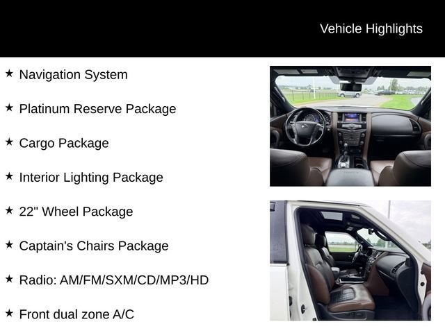 2020 Nissan Armada Platinum 4WD