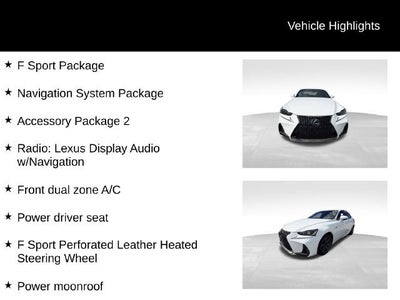 2017 Lexus IS IS 300