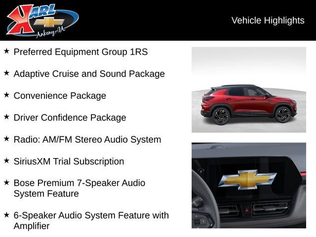 2026 Chevrolet Trailblazer RS
