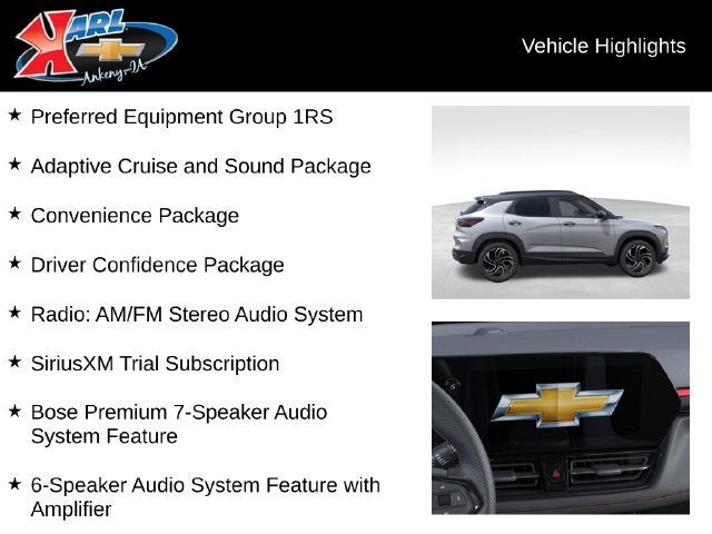 2026 Chevrolet Trailblazer RS